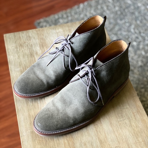 Coach Other - COACH Dark Olive Green Suede Chukka Boot